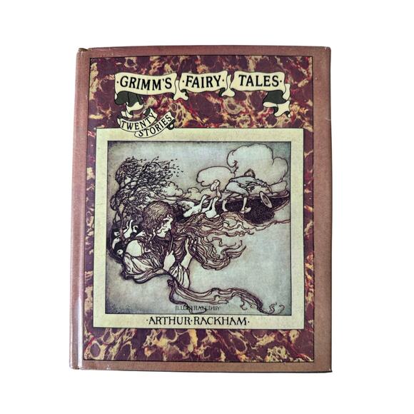 GRIMM'S FAIRY TALES Twenty Stories Illustrated Arthur Rackham 1st Edition 1973 - Picture 1 of 6